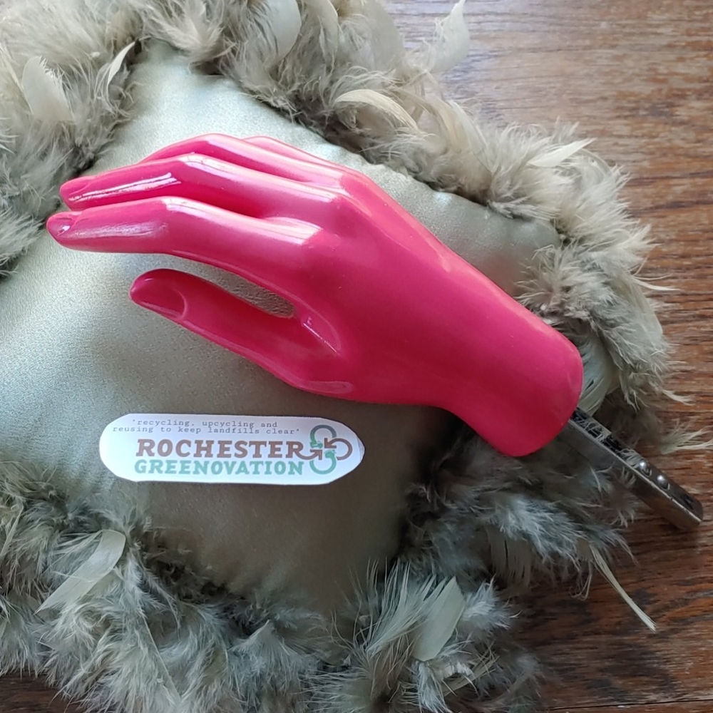****SOLD**** Need a Hand? Hot Pink Mannequin Right Hand